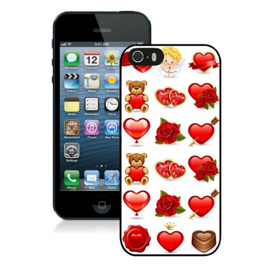 Valentine Cute Bear Love iPhone 5 5S Cases CDQ | Women - Click Image to Close